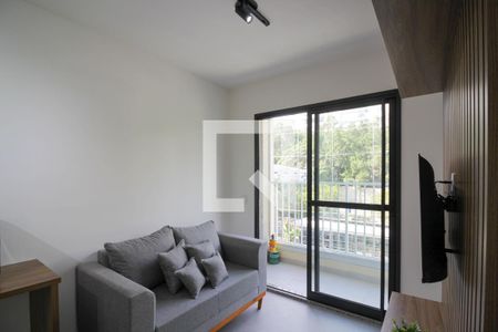 Sala de apartamento para alugar com 1 quarto, 31m² em Santo Amaro, São Paulo