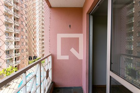 Varanda da Sala de apartamento para alugar com 3 quartos, 63m² em Chácara Califórnia, São Paulo