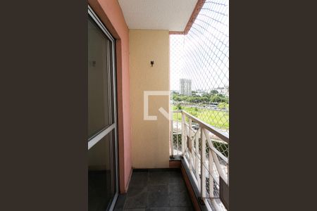 Varanda da Sala de apartamento para alugar com 3 quartos, 63m² em Chácara Califórnia, São Paulo
