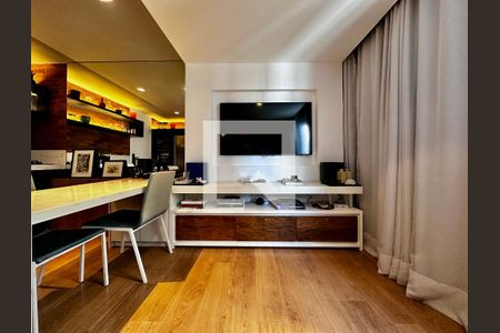 Sala de apartamento à venda com 1 quarto, 32m² em Jardim Caravelas, São Paulo