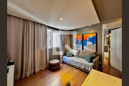 Sala de apartamento à venda com 1 quarto, 32m² em Jardim Caravelas, São Paulo