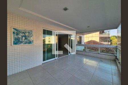 Varanda da Sala de apartamento para alugar com 3 quartos, 178m² em Recreio dos Bandeirantes, Rio de Janeiro