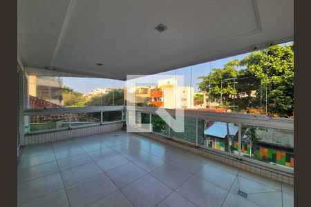 Varanda da Sala de apartamento para alugar com 3 quartos, 178m² em Recreio dos Bandeirantes, Rio de Janeiro