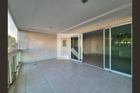 Varanda da Sala de apartamento para alugar com 3 quartos, 178m² em Recreio dos Bandeirantes, Rio de Janeiro