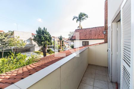 Varanda da Suíte 1 de casa de condomínio à venda com 4 quartos, 390m² em Residencial Nove (alphaville), Santana de Parnaíba