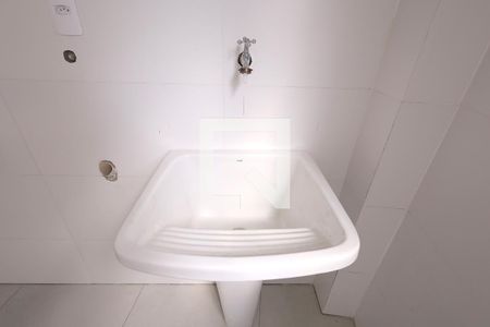 Área de Serviço de apartamento à venda com 2 quartos, 61m² em Vila Guiomar, Santo André
