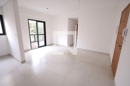 Sala de apartamento à venda com 2 quartos, 61m² em Vila Guiomar, Santo André