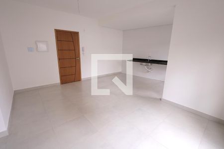 Sala de apartamento à venda com 2 quartos, 61m² em Vila Guiomar, Santo André