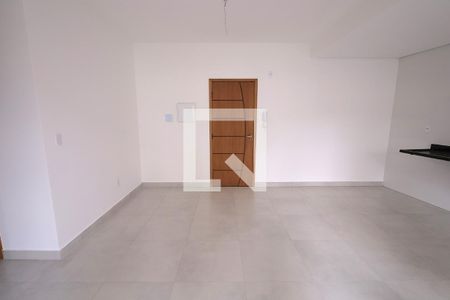 Sala de apartamento à venda com 2 quartos, 61m² em Vila Guiomar, Santo André