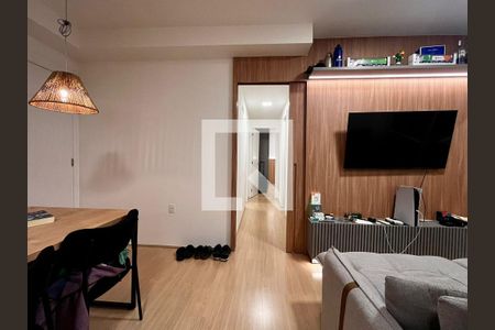 Sala de apartamento para alugar com 2 quartos, 55m² em Fazenda Santa Cândida, Campinas
