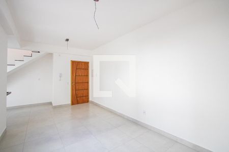 Sala de apartamento à venda com 2 quartos, 79m² em Vila Guiomar, Santo André