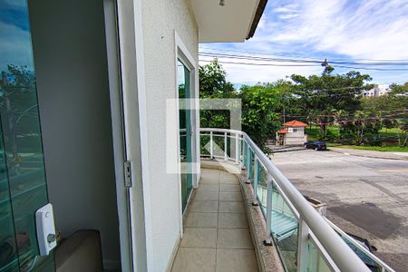 Varanda do Quarto 2 de casa de condomínio à venda com 4 quartos, 180m² em Taquara, Rio de Janeiro