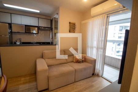 Sala / Sala de Jantar de apartamento para alugar com 2 quartos, 58m² em Jardim das Acacias, São Paulo