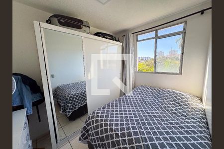 Quarto 2 de apartamento à venda com 2 quartos, 48m² em Califórnia, Contagem