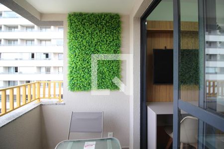 Varanda de apartamento à venda com 1 quarto, 27m² em Vila Olímpia, São Paulo