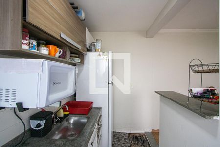 Cozinha/Área de serviço de apartamento à venda com 1 quarto, 45m² em Parque Sao Vicente, Santo André