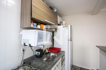 Cozinha/Área de serviço de apartamento à venda com 1 quarto, 45m² em Parque Sao Vicente, Santo André