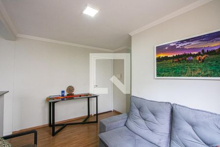 Sala de apartamento à venda com 1 quarto, 45m² em Parque Sao Vicente, Santo André