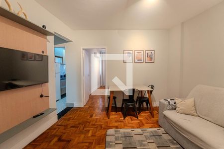 Sala de apartamento à venda com 1 quarto, 43m² em Bela Vista, São Paulo