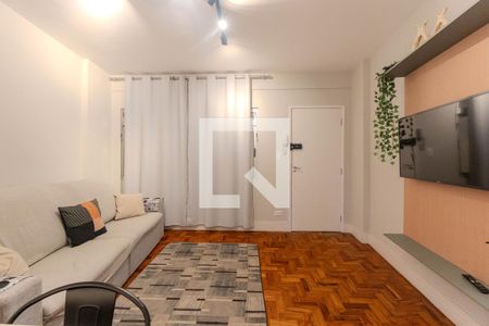Sala de apartamento à venda com 1 quarto, 43m² em Bela Vista, São Paulo