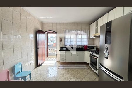 Cozinha de casa à venda com 3 quartos, 260m² em Vila Curuçá, Santo André