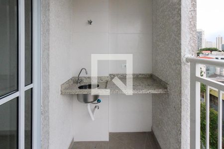 Varanda da Sala de apartamento à venda com 2 quartos, 47m² em Vila Zelina, São Paulo