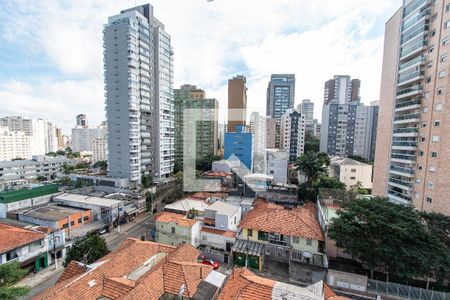 Vista da varanda de apartamento à venda com 1 quarto, 42m² em Vila Mariana, São Paulo