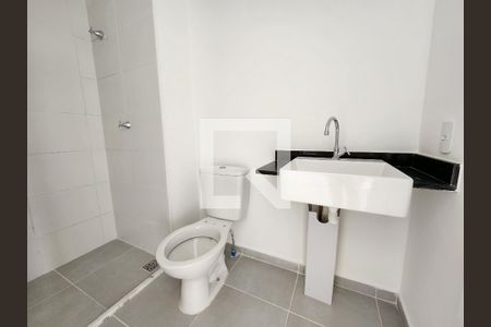 Banheiro de kitnet/studio à venda com 1 quarto, 25m² em Vila Olímpia, São Paulo