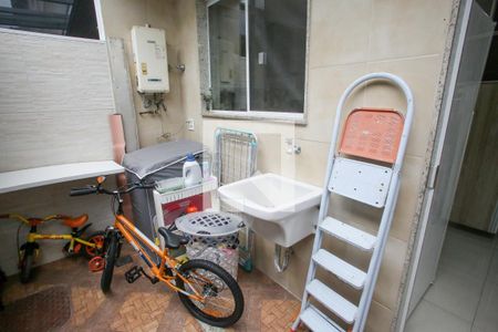 Área de Serviço de casa de condomínio à venda com 4 quartos, 120m² em Taquara, Rio de Janeiro