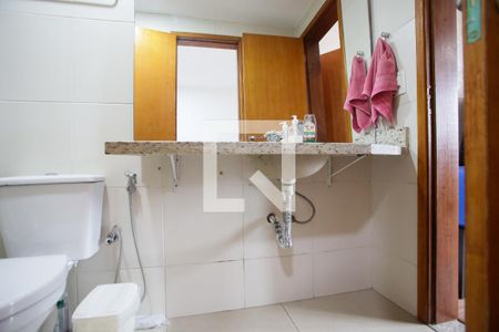 Banheiro da Suíte 2 de casa de condomínio à venda com 4 quartos, 120m² em Taquara, Rio de Janeiro