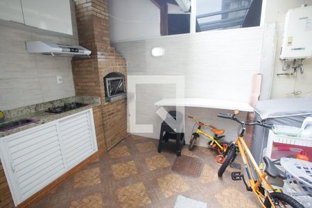 Área Gourmet de casa de condomínio à venda com 4 quartos, 120m² em Taquara, Rio de Janeiro
