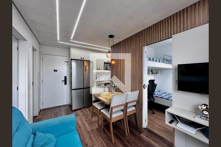 Sala de apartamento à venda com 2 quartos, 34m² em Santo Amaro, São Paulo