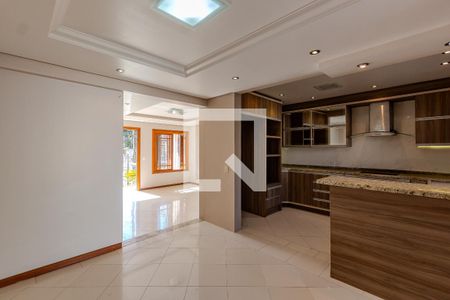 Sala de Jantar de casa à venda com 3 quartos, 196m² em Aberta dos Morros, Porto Alegre