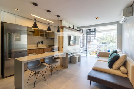 Sala de apartamento à venda com 3 quartos, 120m² em Sumaré, São Paulo