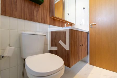 Banheiro da Suíte 1 de apartamento à venda com 3 quartos, 120m² em Sumaré, São Paulo