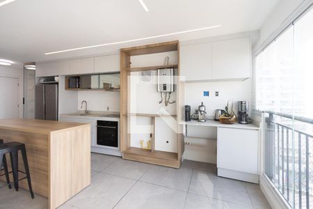 Sala de apartamento para alugar com 2 quartos, 54m² em Barra Funda, São Paulo