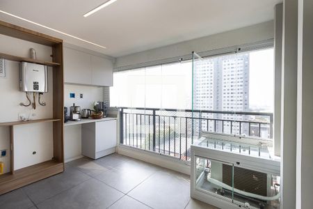 Sala de apartamento para alugar com 2 quartos, 54m² em Barra Funda, São Paulo