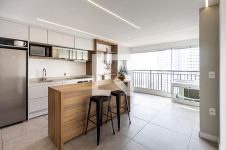 Sala de apartamento para alugar com 2 quartos, 54m² em Barra Funda, São Paulo