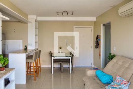 Sala de apartamento à venda com 2 quartos, 68m² em Tristeza, Porto Alegre