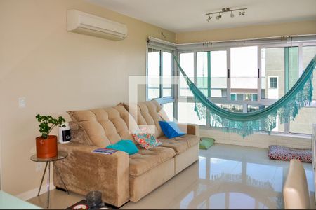 Sala de apartamento à venda com 2 quartos, 68m² em Tristeza, Porto Alegre