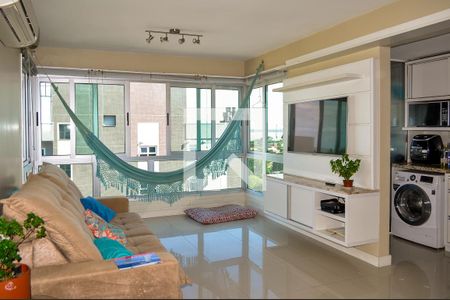 Sala de apartamento à venda com 2 quartos, 68m² em Tristeza, Porto Alegre