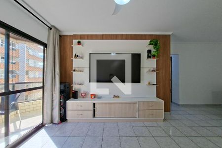 Sala de apartamento para alugar com 2 quartos, 110m² em Aviação, Praia Grande