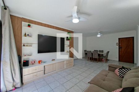 Sala de apartamento para alugar com 2 quartos, 110m² em Aviação, Praia Grande