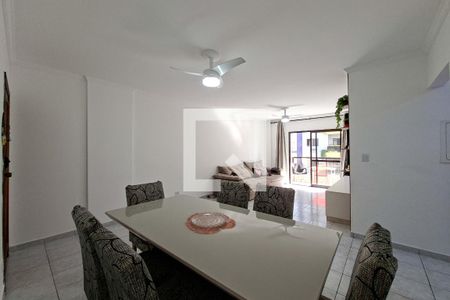 Sala de apartamento para alugar com 2 quartos, 110m² em Aviação, Praia Grande