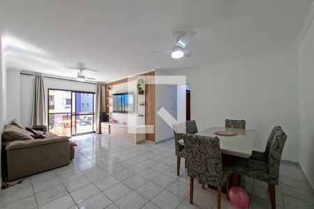 Sala de apartamento para alugar com 2 quartos, 110m² em Aviação, Praia Grande