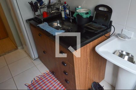 Cozinha de apartamento à venda com 2 quartos, 47m² em Taquara, Rio de Janeiro