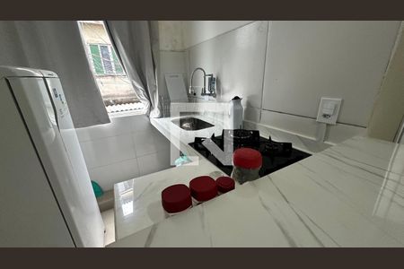 Cozinha de apartamento à venda com 1 quarto, 46m² em Recreio dos Bandeirantes, Rio de Janeiro