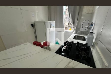 Cozinha de apartamento à venda com 1 quarto, 46m² em Recreio dos Bandeirantes, Rio de Janeiro