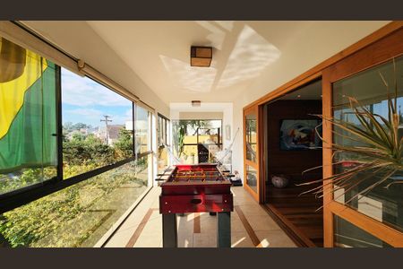 Varanda - Sala de casa de condomínio à venda com 6 quartos, 407m² em Loteamento Portal do Paraiso, Jundiaí