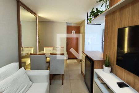 Sala de apartamento à venda com 2 quartos, 43m² em Villa Garden, Campinas